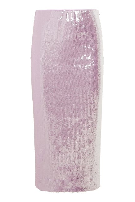 Sequin High-Waisted Pencil Skirt
